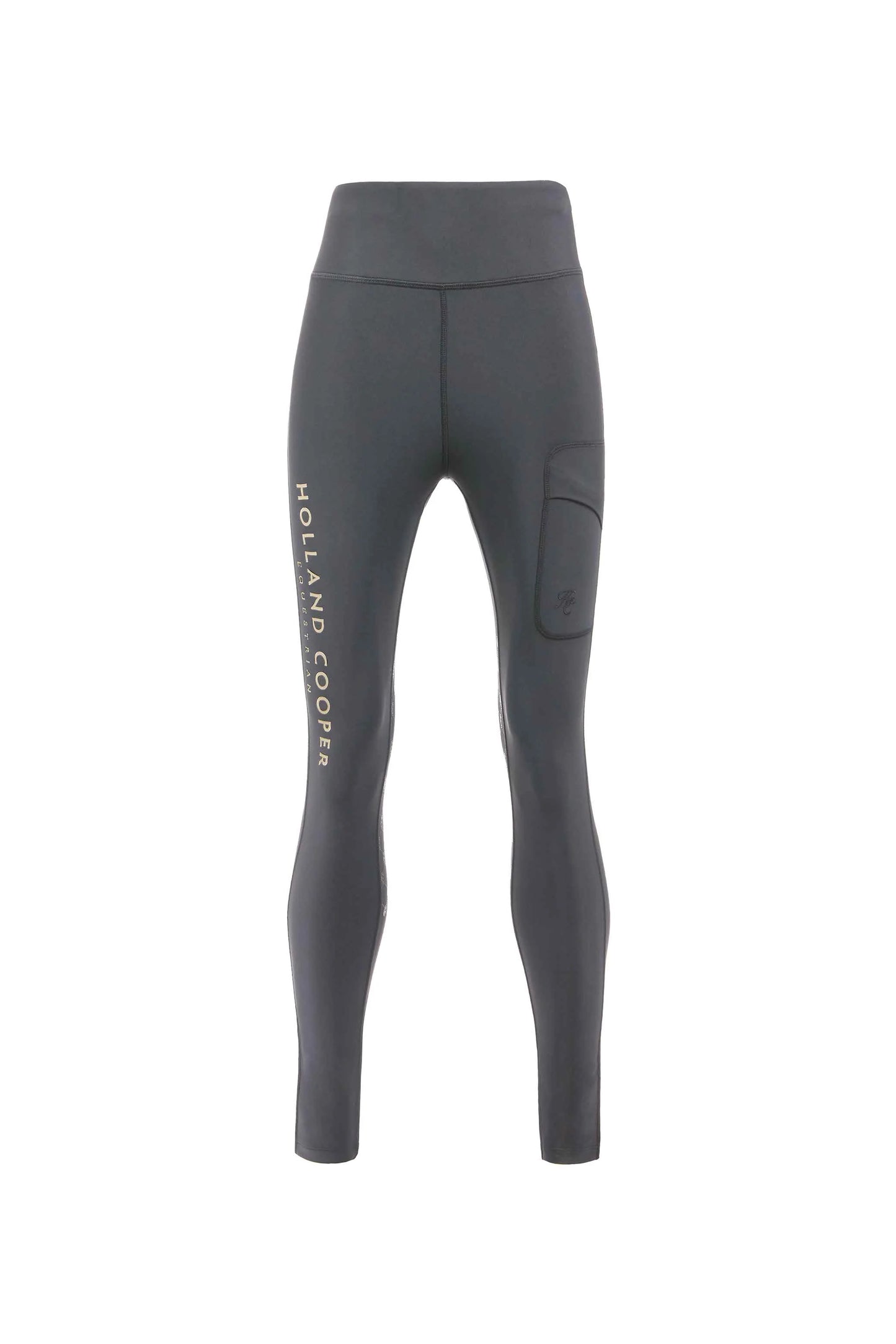 Knee-grip leggings culottes, high waist, water-repellent, technical fabric, 5 colors, Holland Cooper