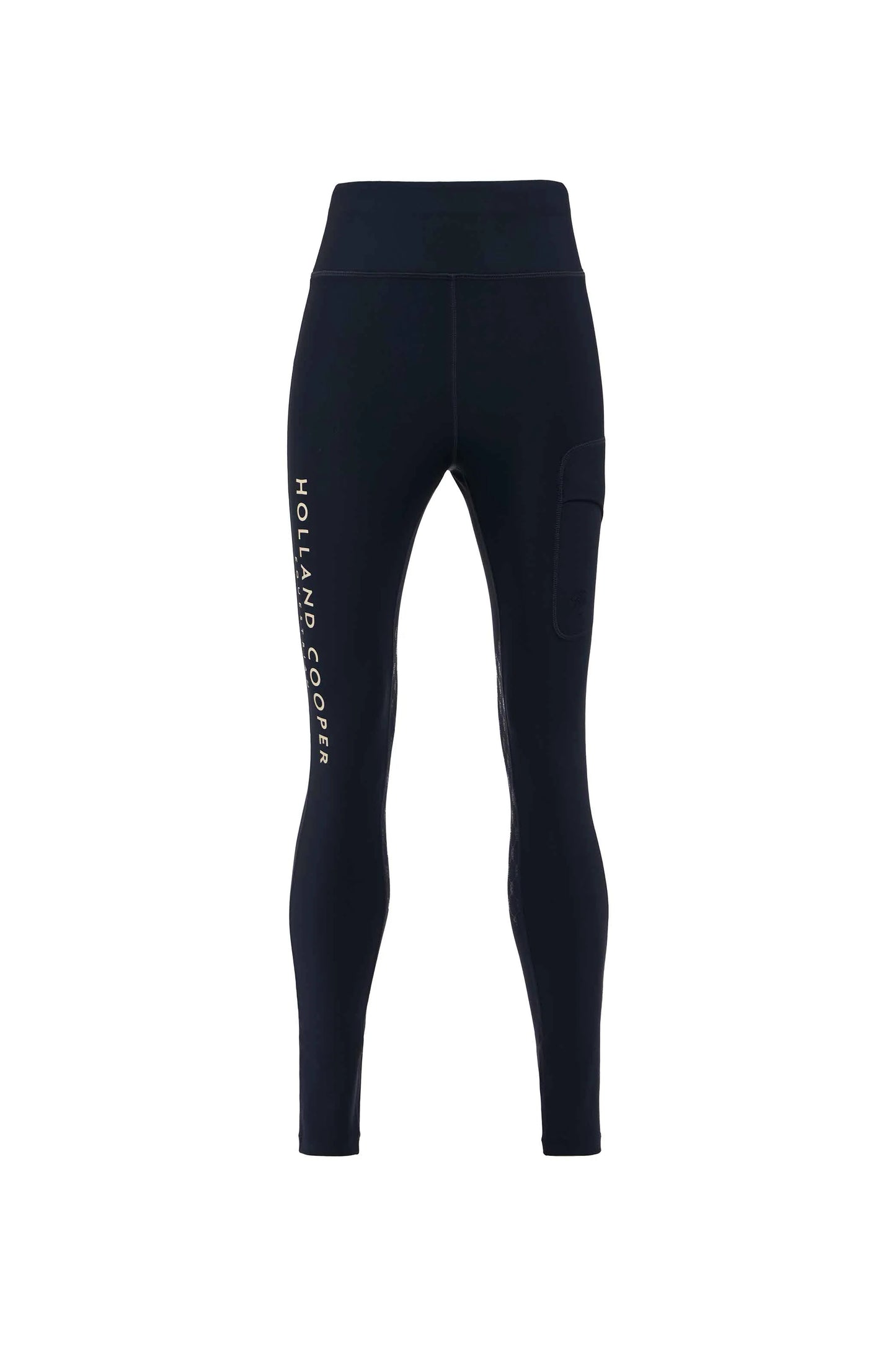 Knee-grip leggings culottes, high waist, water-repellent, technical fabric, 5 colors, Holland Cooper