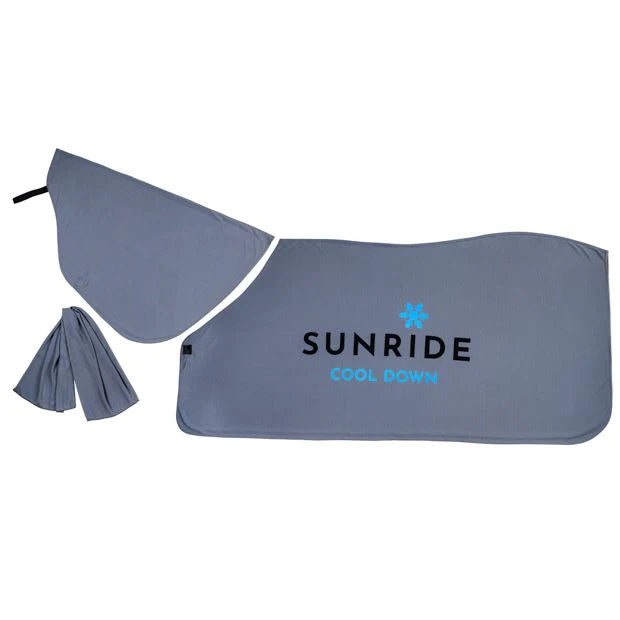 Insect-repellent horse blanket, white, Sunride