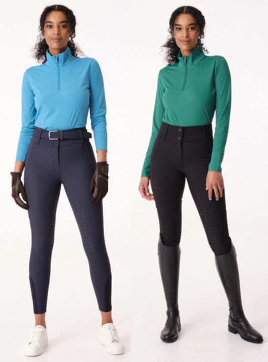 [Same-day delivery] UV-cut riding culottes UPF 50+ Full Grip Storm Blue/Dark Gray/Ice Gray PS of Sweden