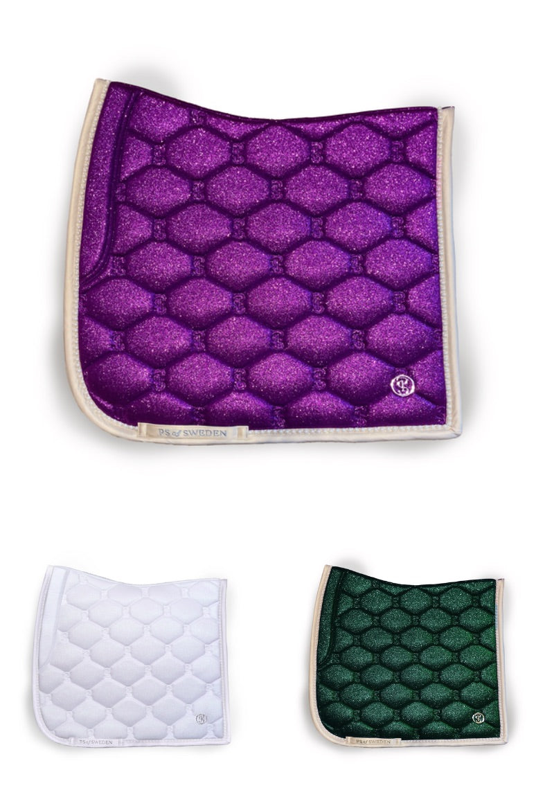 馬場用スターダストゼッケン エメラルド/パープル/ホワイト 2025ホリデー限定 Ps of Sweden