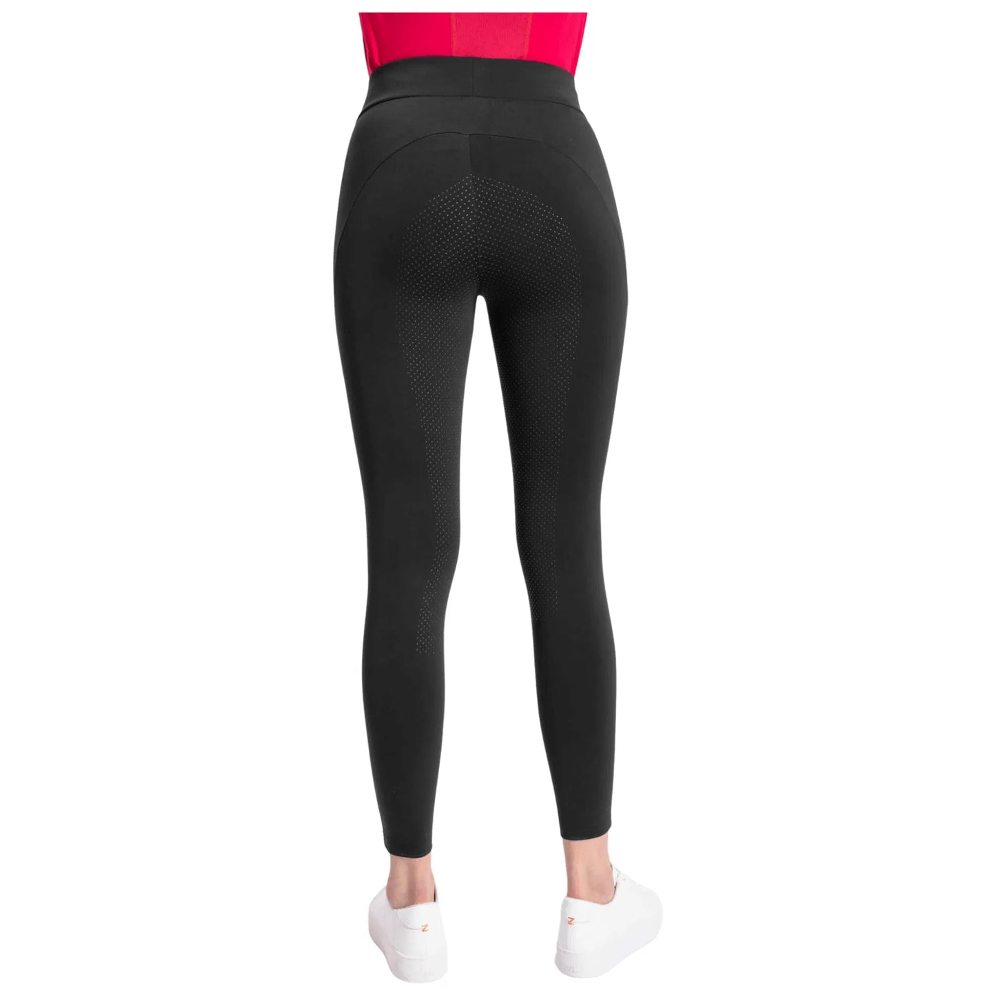 Winter fleece-lined stretch leggings, Full Grip, White/Black/Navy/Rouge, Tommy Hilfiger Equestrian