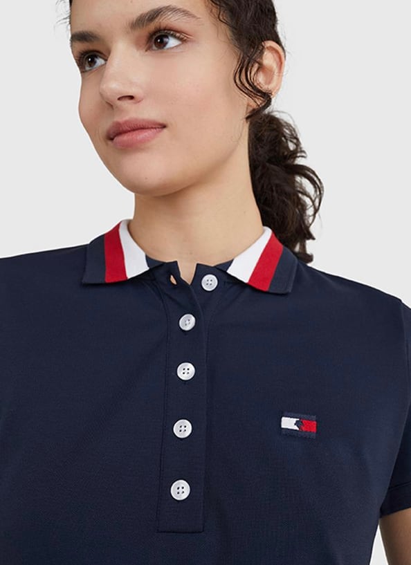 乗馬用ポロシャツ 半袖 レディース Tommy Hilfiger Equestrian