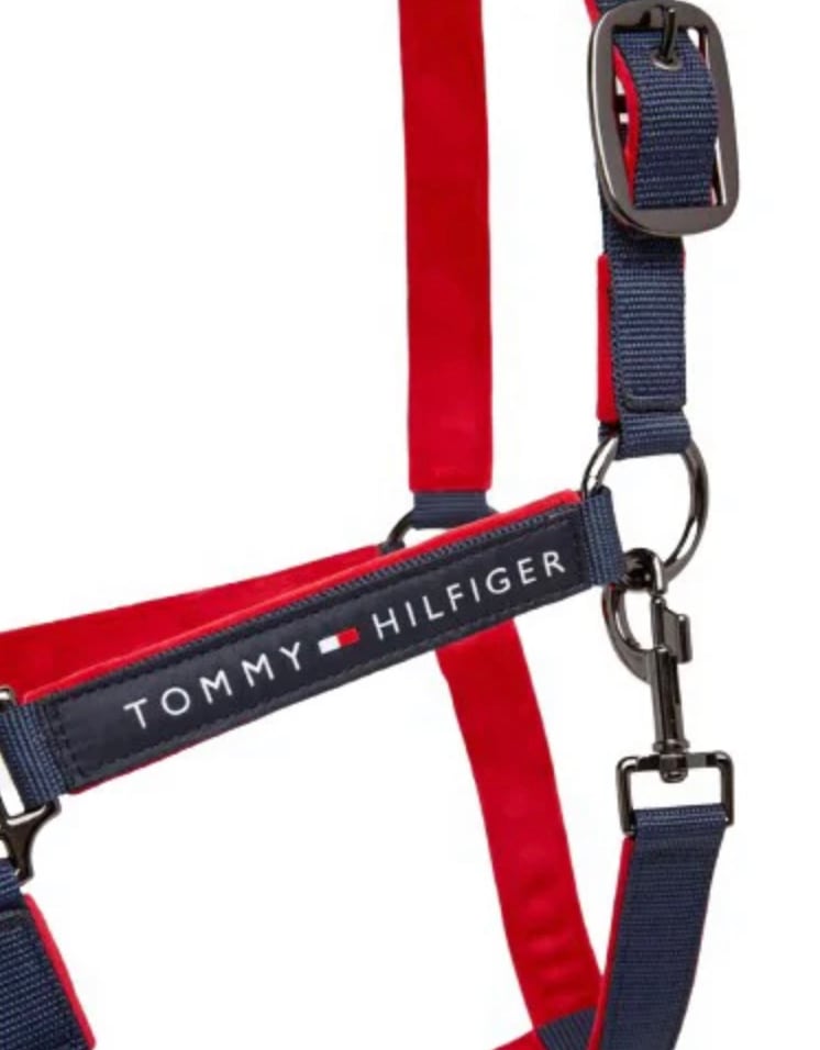 【即日配送】ナイロン無口 マルチカラー ファー付き Tommy Hillfiger Equestrian