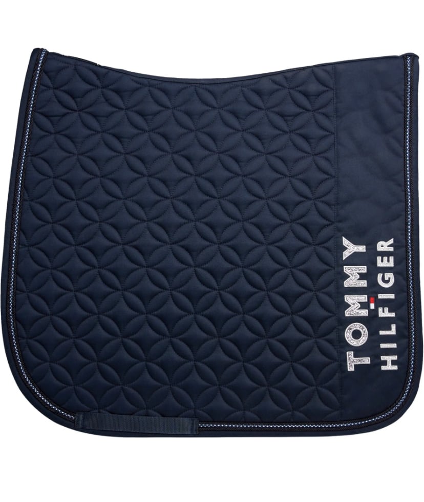 ワッフルキルティングゼッケン ネイビー 馬場用 Tommy Hillfiger Equestrian