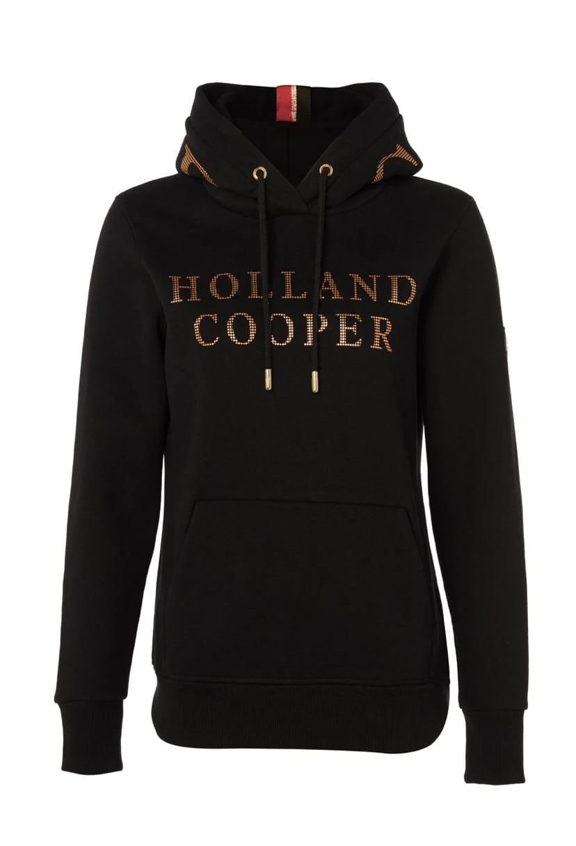 クラシックパーカー レディース ブラックゴールド Holland Cooper