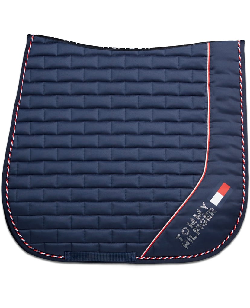 ワッフルキルティングゼッケン ネイビー 障害/馬場 Tommy Hillfiger Equestrian