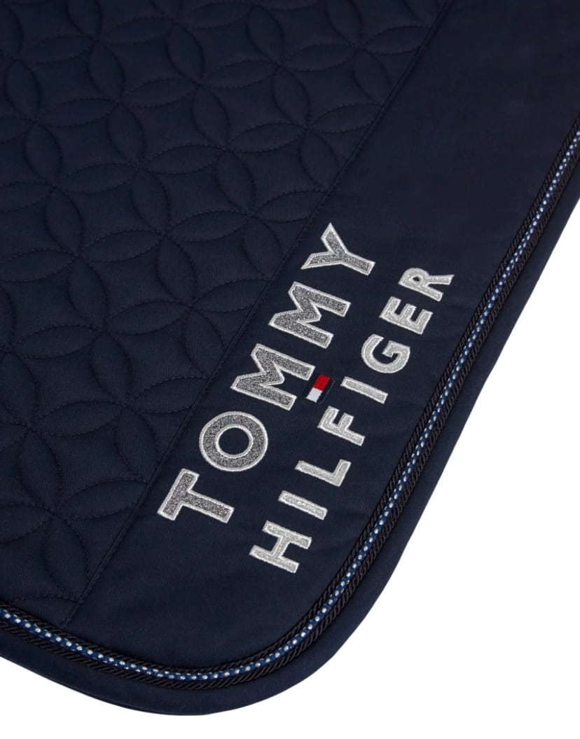 ワッフルキルティングゼッケン ネイビー 馬場用 Tommy Hillfiger Equestrian