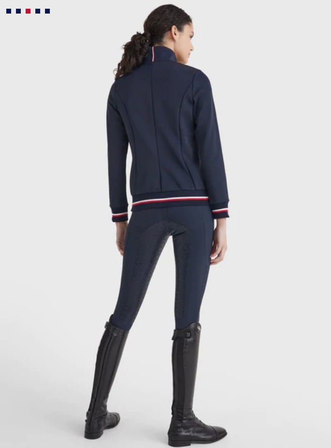 ソフトシェルジャケット レディース レッド/ネイビー Tommy Hilfiger Equestrian