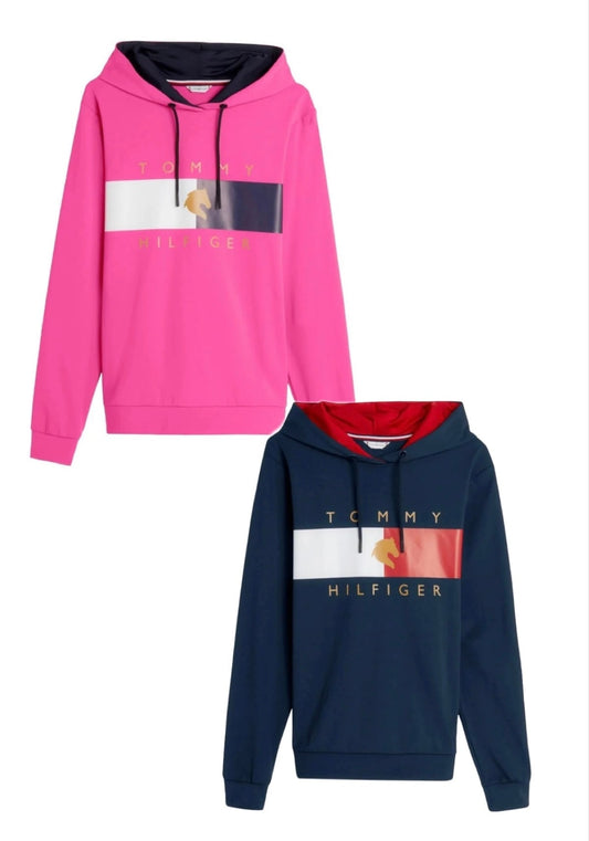 【2023SS】スウェットパーカー フラッグ レディース Tommy Hilfiger Equestrian