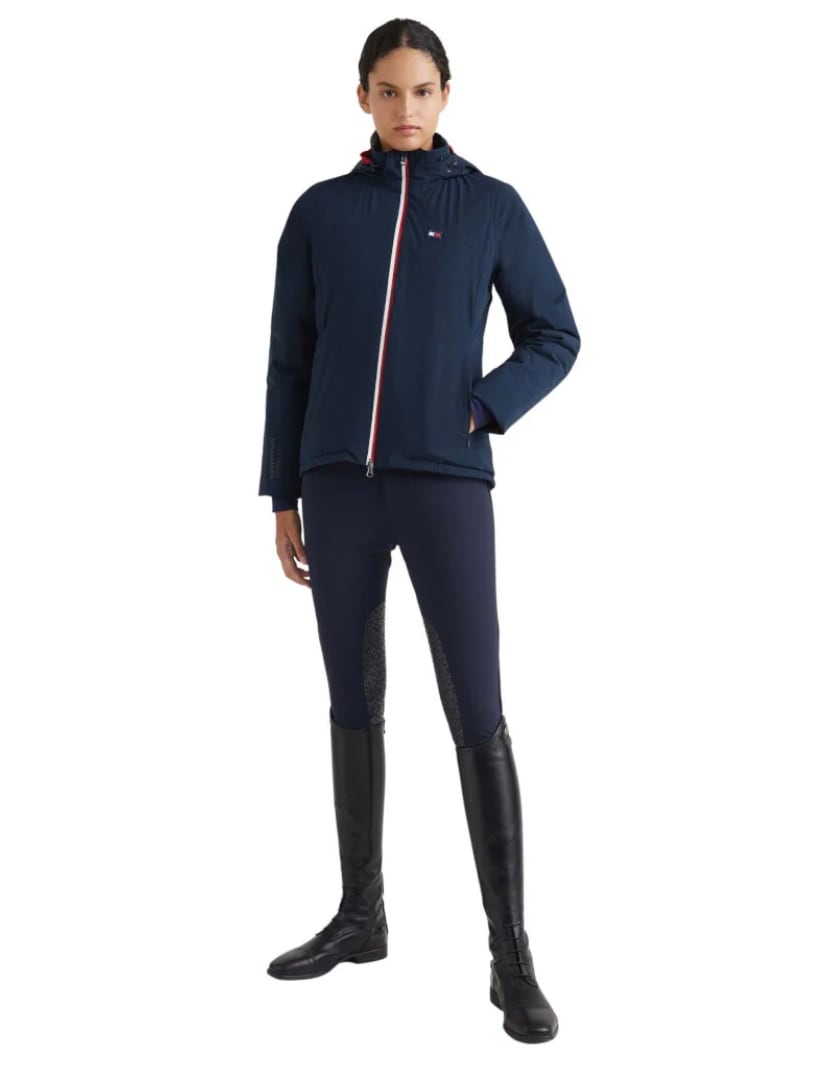 防水4ウェイストレッチジャケット 2022AWコレクション レディース Tommy Hilfiger Equestrian