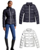 乗馬用ダウンジャケット レディース Tommy Hilfiger Equestrian ネイビー/シルバー