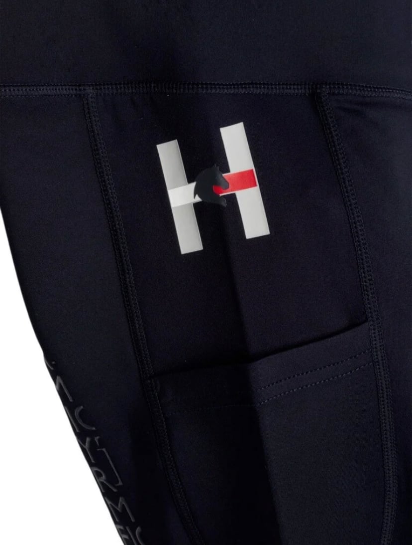 夏用乗馬レギンス フルグリップ レディース Tommy Hilfiger Equestrian ダークブルー