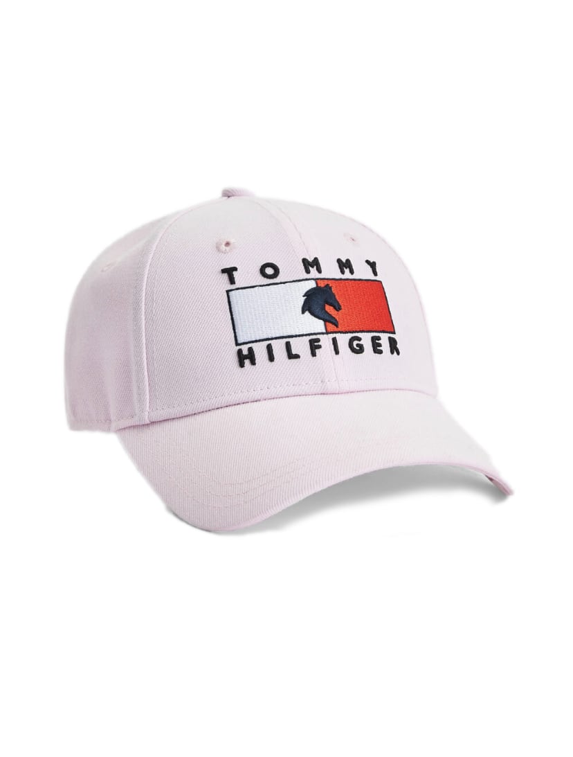 乗馬用キャップ レディース Tommy Hilfiger Equestrian ピンク/ホワイト