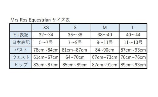 乗馬用トップス マルチロゴ 半袖 レディース Mrs Ros Equestrian