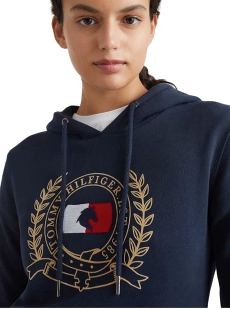 【即日配送】スウェットパーカー 2022AWコレクション レディース Tommy Hilfiger Equestrian