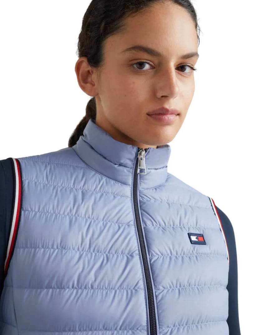 撥水ライトダウンベスト 2022AWコレクション レディース Tommy Hilfiger Equestrian