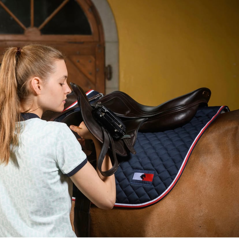 馬場用ゼッケン ネイビー Tommy Hillfiger Equestrian