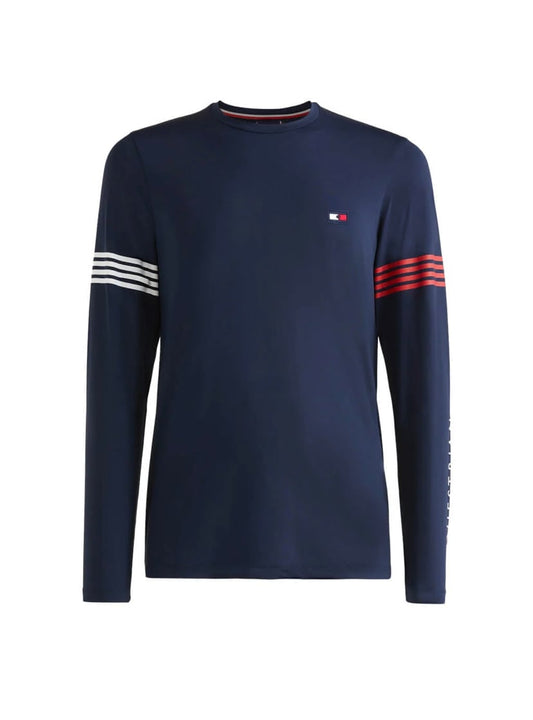 乗馬用エコパフォーマンスTシャツ メンズ 長袖 Tommy Hilfiger Equestrian 2022AW