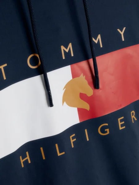 【2023SS】スウェットパーカー フラッグ レディース Tommy Hilfiger Equestrian