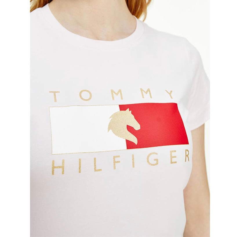 乗馬用レディースTシャツ Tommy Hilfiger Equestrian ダークブルー・レッド・ピンク・ライトブルー