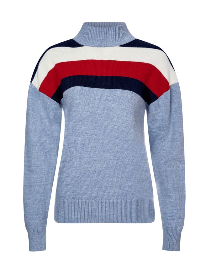 乗馬用セーター レディース Tommy Hilfiger Equestrian ダークブルー・ムーンストーン