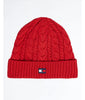 【即日配送】廃盤品 ニット帽 レディース レッド Tommy Hillfiger Equestrian