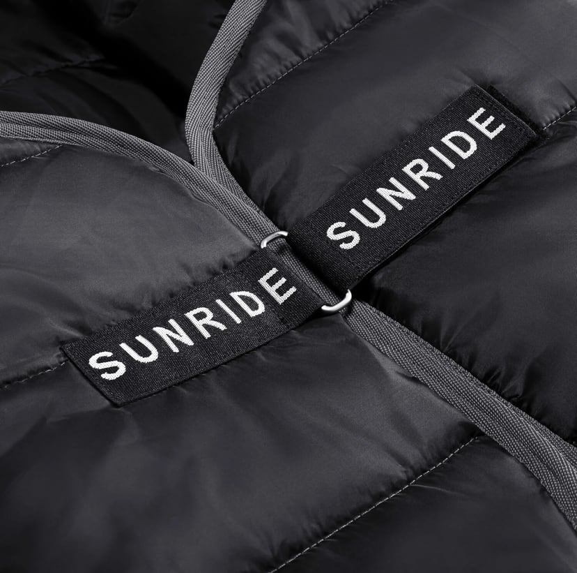 インナーラグ 150g インナー馬着 ブラック Sunride