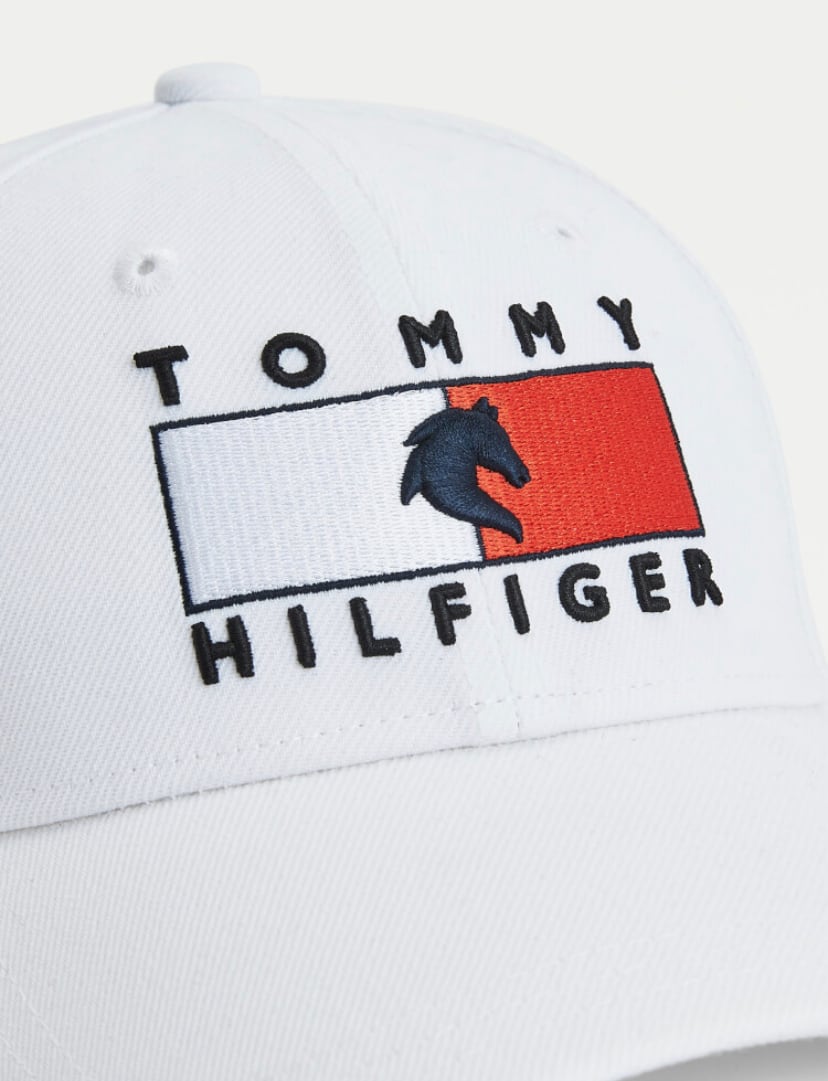 乗馬用キャップ レディース Tommy Hilfiger Equestrian ピンク/ホワイト