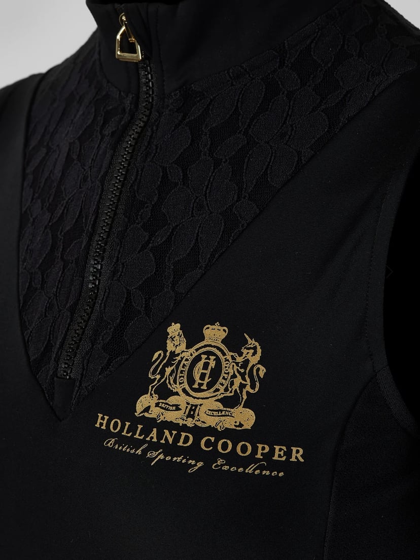 競技用シャツ レディース Holland Cooper ピンク/ブラック