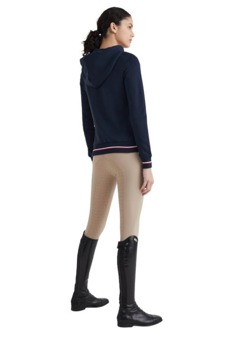 スウェットジップパーカー レディース Tommy Hilfiger Equestrian 2022SS