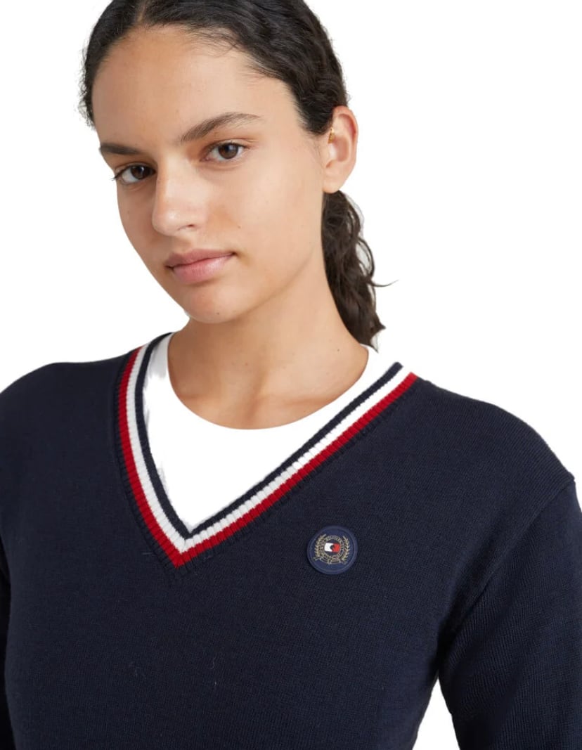 乗馬用レディースセーター 2022AWコレクション Tommy Hilfiger Equestrian